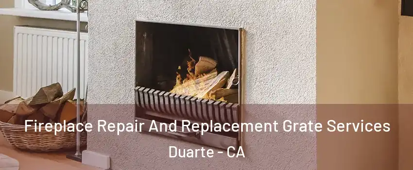  Fireplace Repair And Replacement Grate Services Duarte - CA