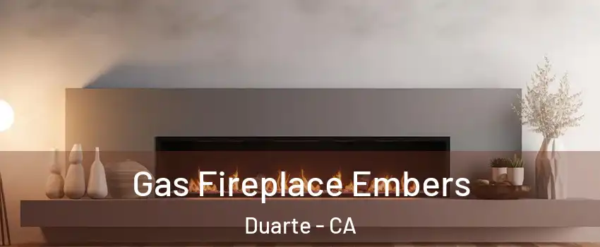  Gas Fireplace Embers Duarte - CA