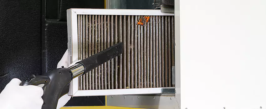 Clogged Air Duct Cleaning Process in Duarte, CA