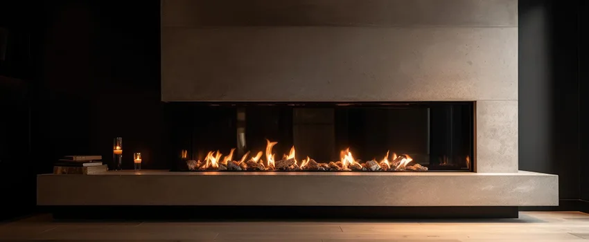 Gas Fireplace Ember Bed Design Services in Duarte, California