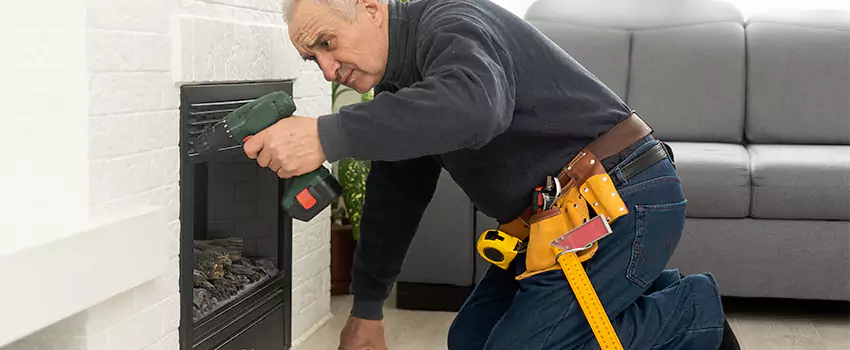 New Indoor Fireplace Installation in Duarte, California