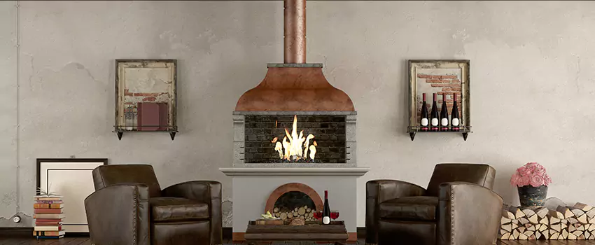 Thelin Hearth Products Providence Pellet Insert Fireplace Installation in Duarte, CA