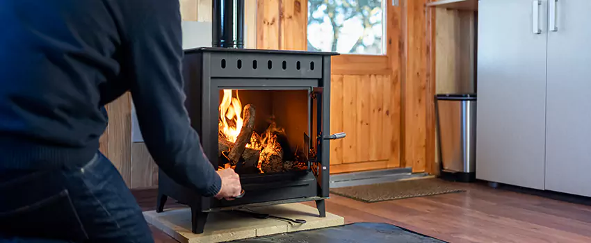 Open Hearth Wood Fireplace Installation in Duarte, CA