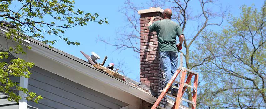 Vinyl and PVC Chimney Flashing Installation in Duarte, CA
